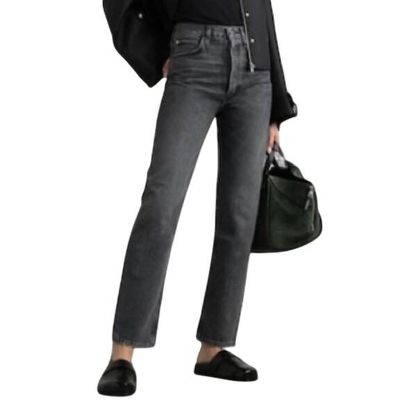 Agolde High-Rise Jeans in Gray | Size 28 - Picture 6 of 7